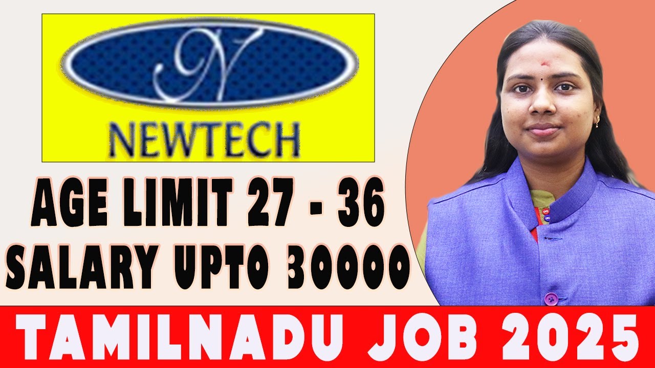 New Tech Auto Components Pvt Ltd | Immediate Job Opening | Salary - ₹30,000 Take Home! Tamil #job