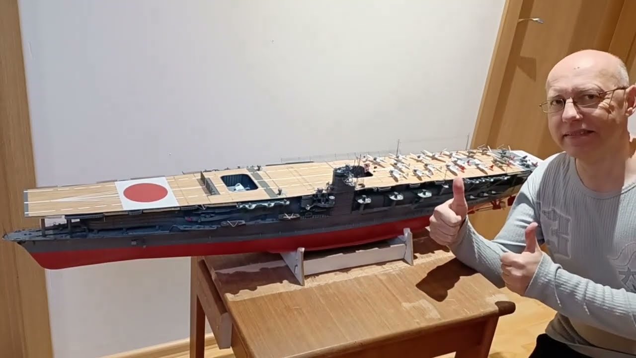 IJN AKAGI  1:200 paper model (Angraf)