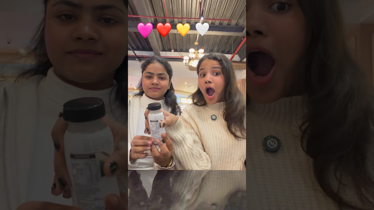 Same Colour Food Challenge With Sister 😱😂| Same Colour Street Food Challenge 