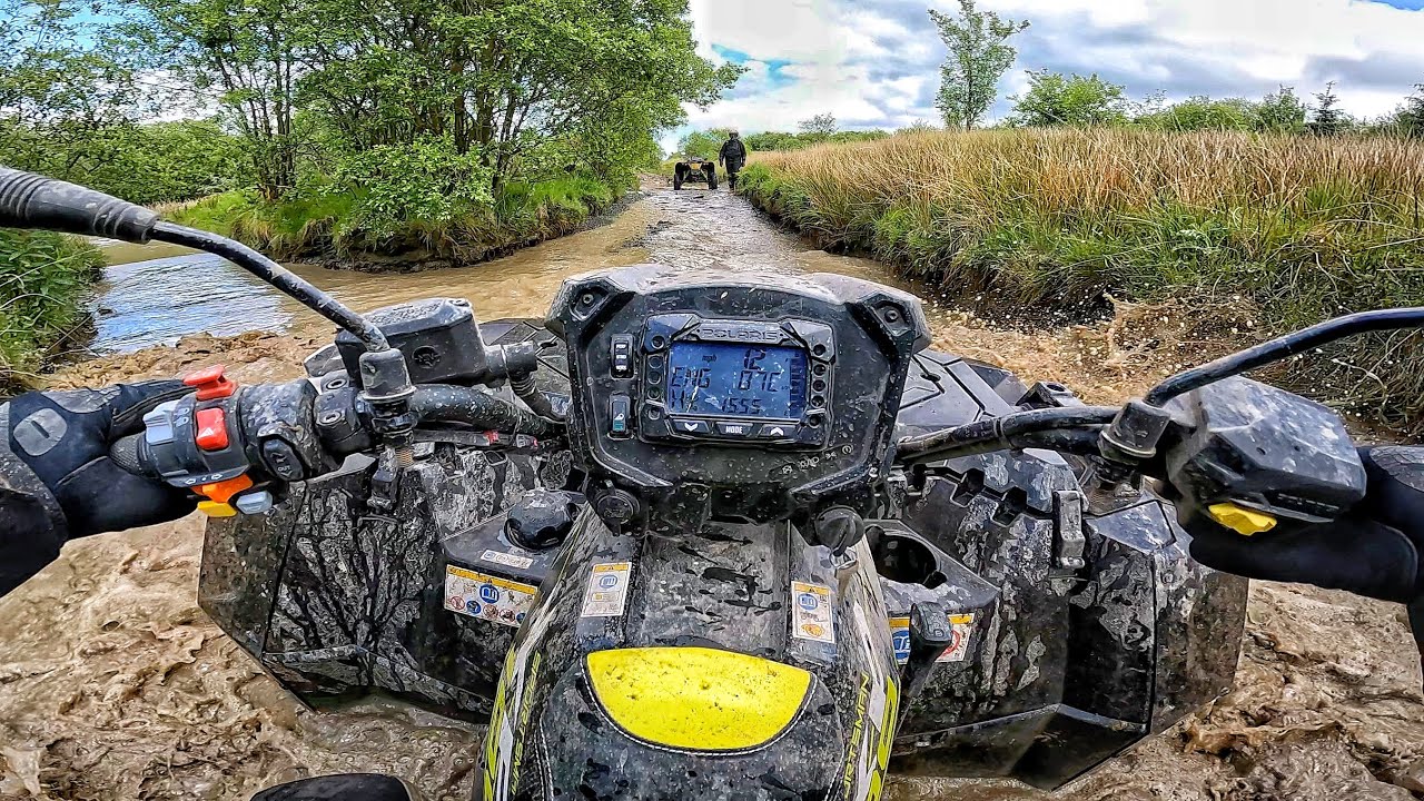 Riding The Hardest Trail In The Country On 1000cc Super Quads! *WOW*