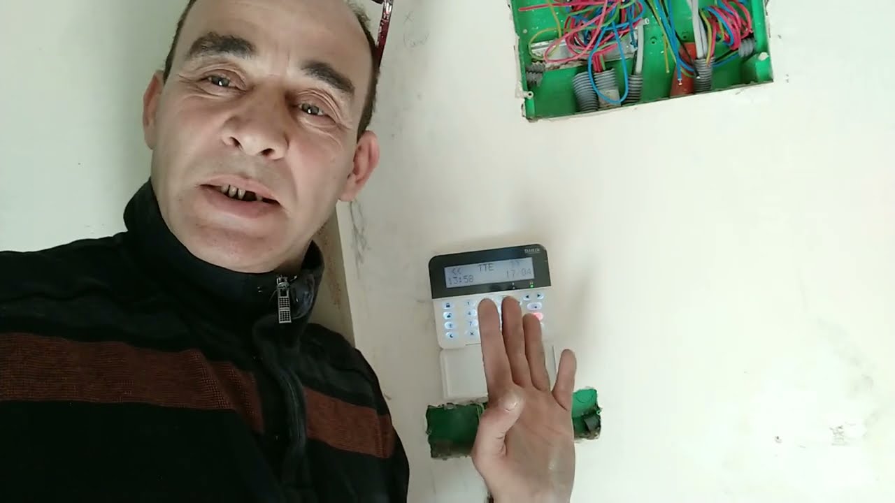 installation éclipse8  sur chantier.   طريقتي في. تركيب جهاز اندار طيليطيك من موقع العمل