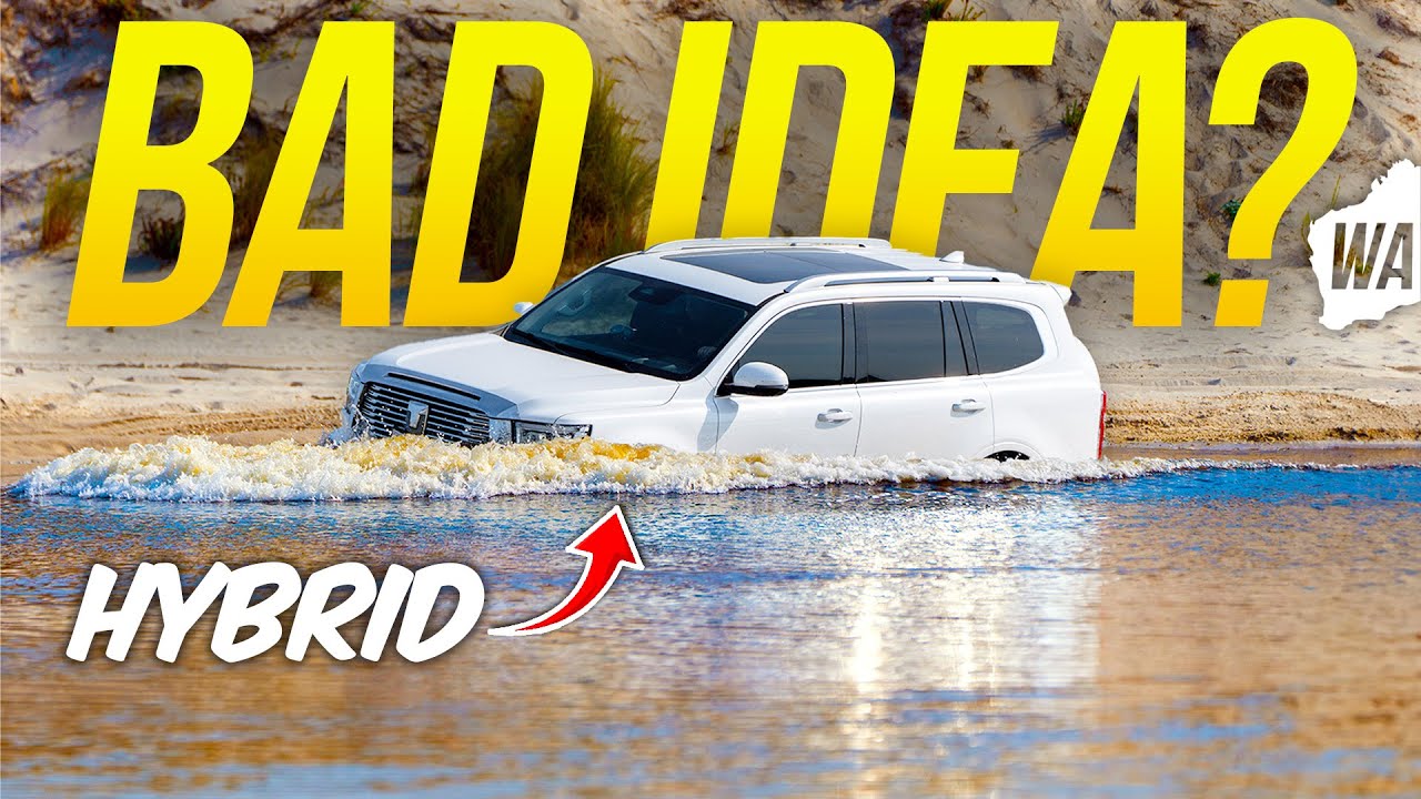 Electric 4WD's vs Salt Water Crossing! BYD Shark, GWM Tank 500