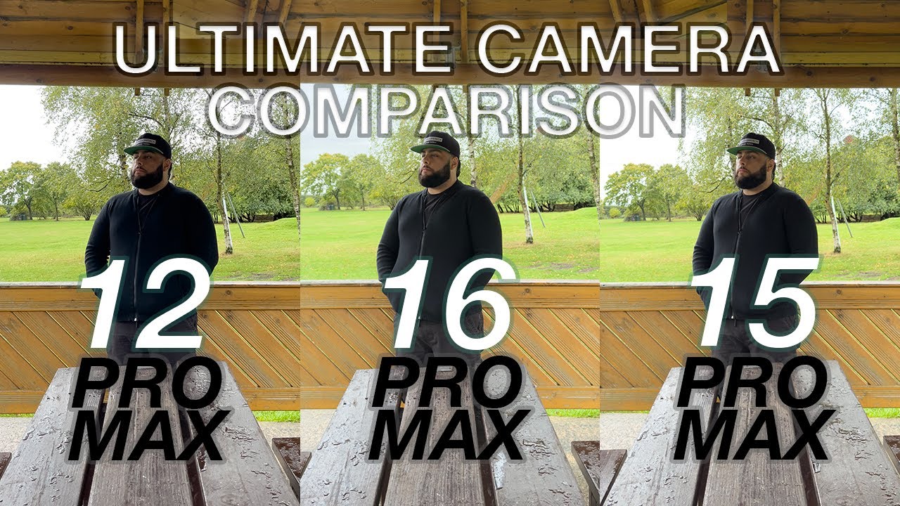 iPhone 16 Pro Max v 15 Pro Max v 12 Pro Max - CAMERA COMPARISON