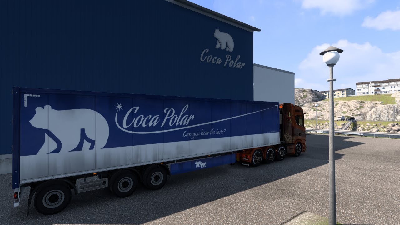【Euro Truck Simulator 2】 運行日誌 Day12  グリーンランド周遊と仕事受注