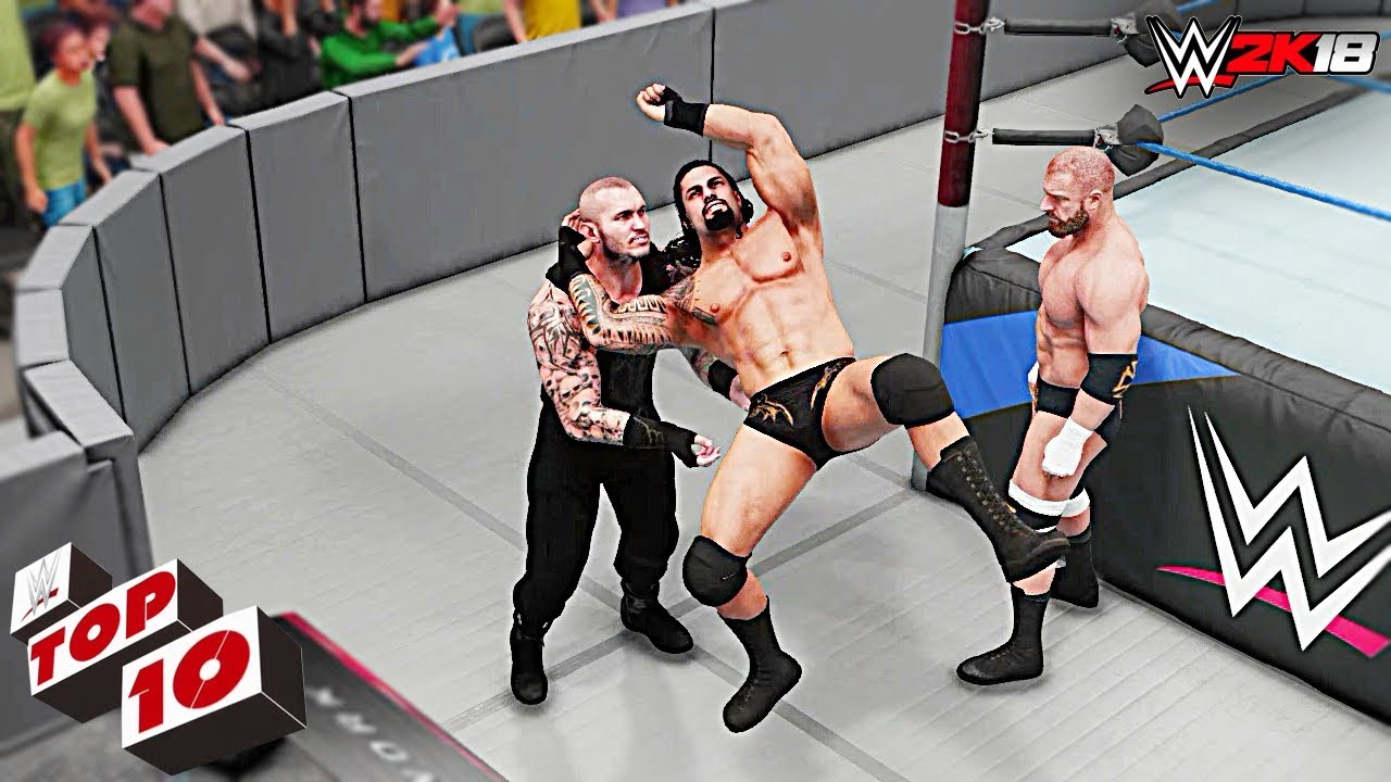 WWE 2K18 Top 10 Funny Finishers Swapping!
