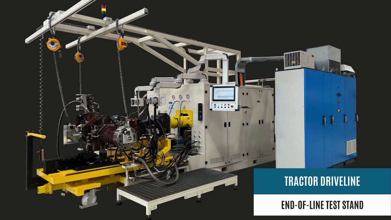 Tractor Driveline End-of-Line Test Stand