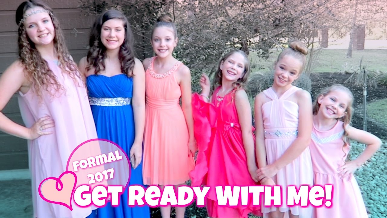 Get Ready with me! Cotillion Formal Prom Dance Vlog GRWM 2017