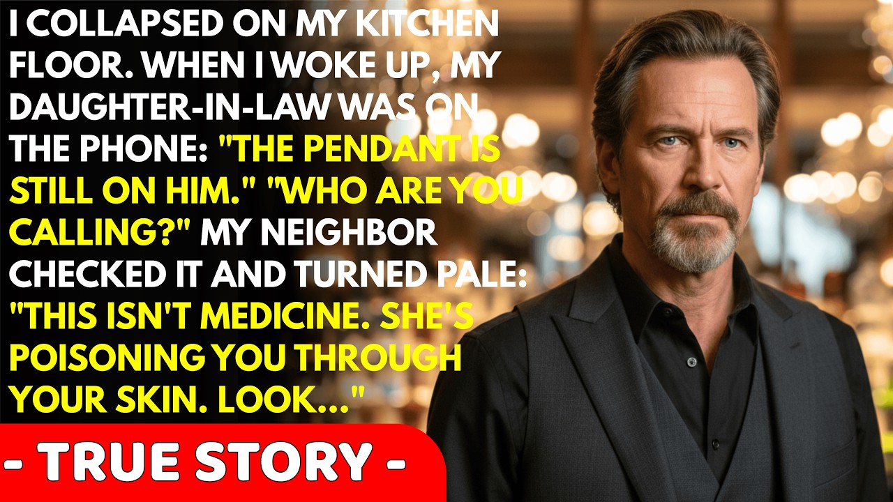 My Daughter-In-Law Gave Me A Pendant. I Got Sicker Every Day! When My Neighbor Opened It, He...