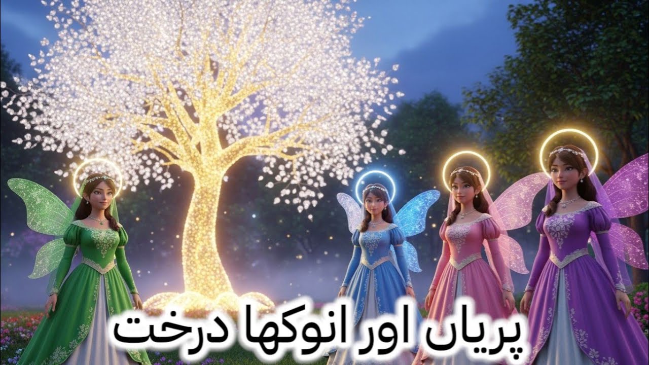 Fairies And The Strange Tree Story | Animated Urdu Story | Urdu Fairy Tales @UrduFairyTales