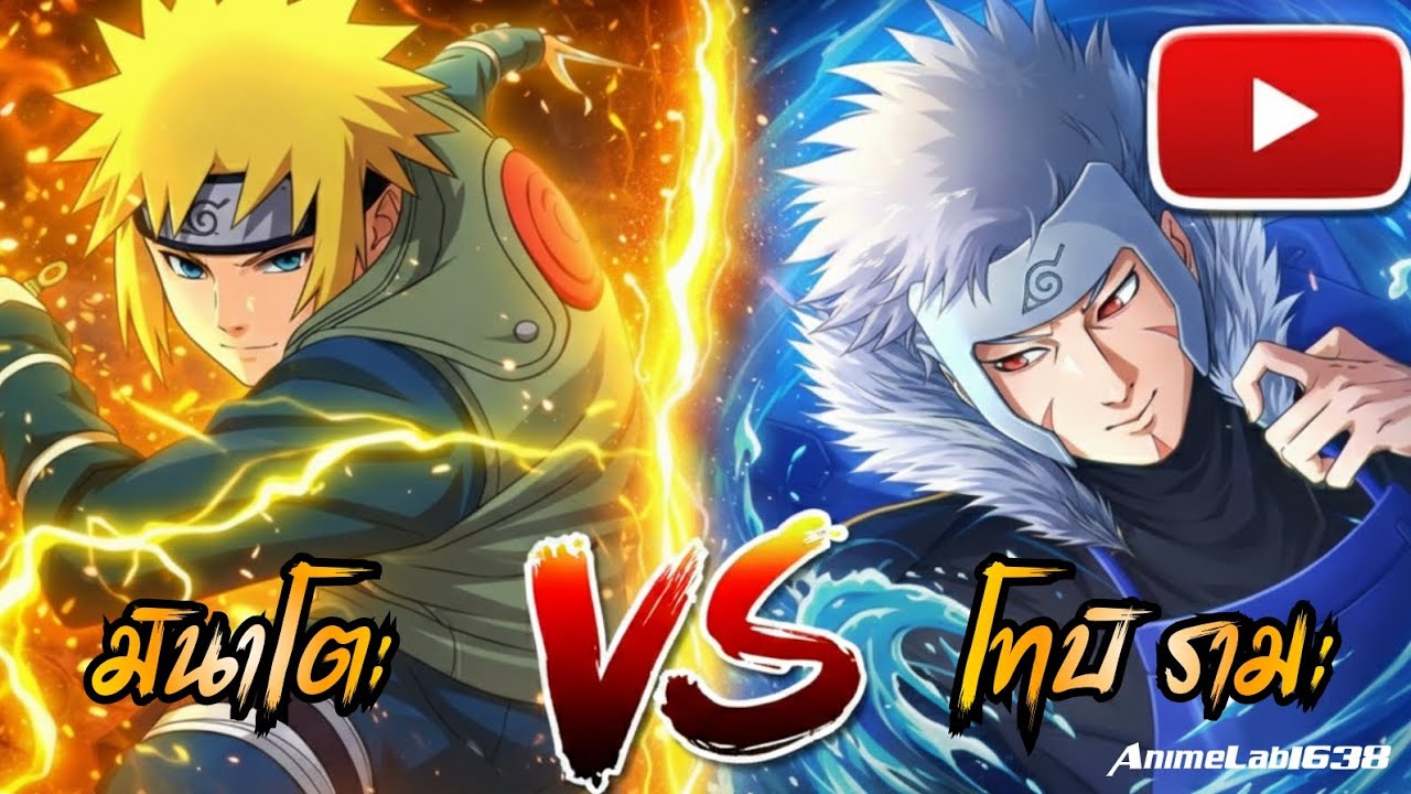 โทบิรามะ vs มินาโตะ | โฮคาเงะรุ่นที่ 2 ปะทะ รุ่นที่ 4 ใครคือสุดยอดเทพสายฟ้าเหิน? | Naruto