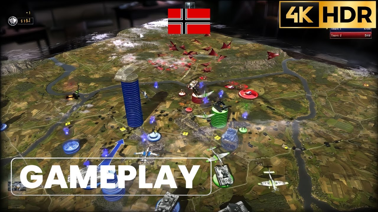 RUSE German Faction &ndash; RTS Combat Strategy | No Commentary | 4K 60FPS