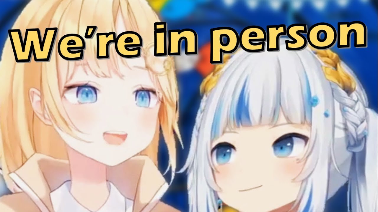 Gura and Ame finally have an Off Collab