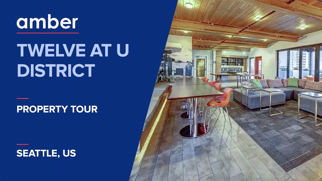 Property Tour | Twelve at U District, Seattle | Student Accommodation in USA | amber