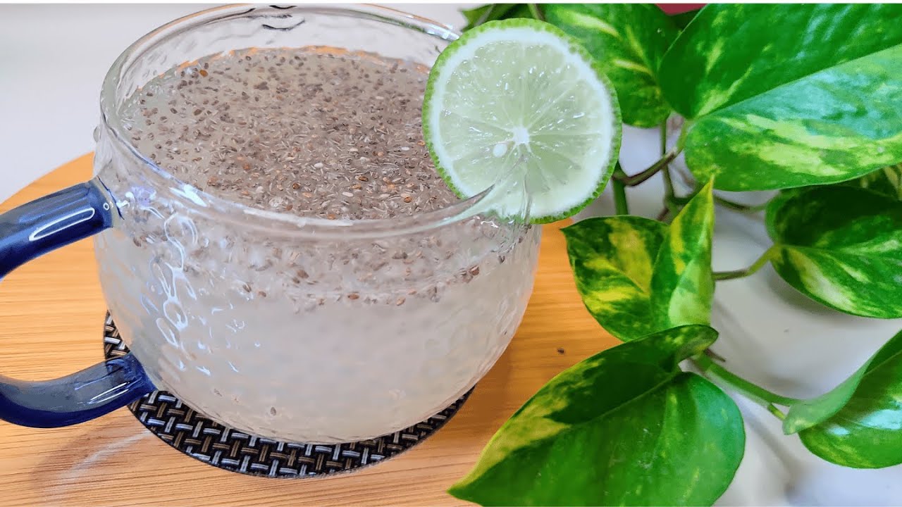 স্বাস্থ্যকর সকালের পানীয় II চিয়া বীজ, লেবুর সাথে জল এবং মধু  #drink  #chiaseeds #chiaseedsdrink