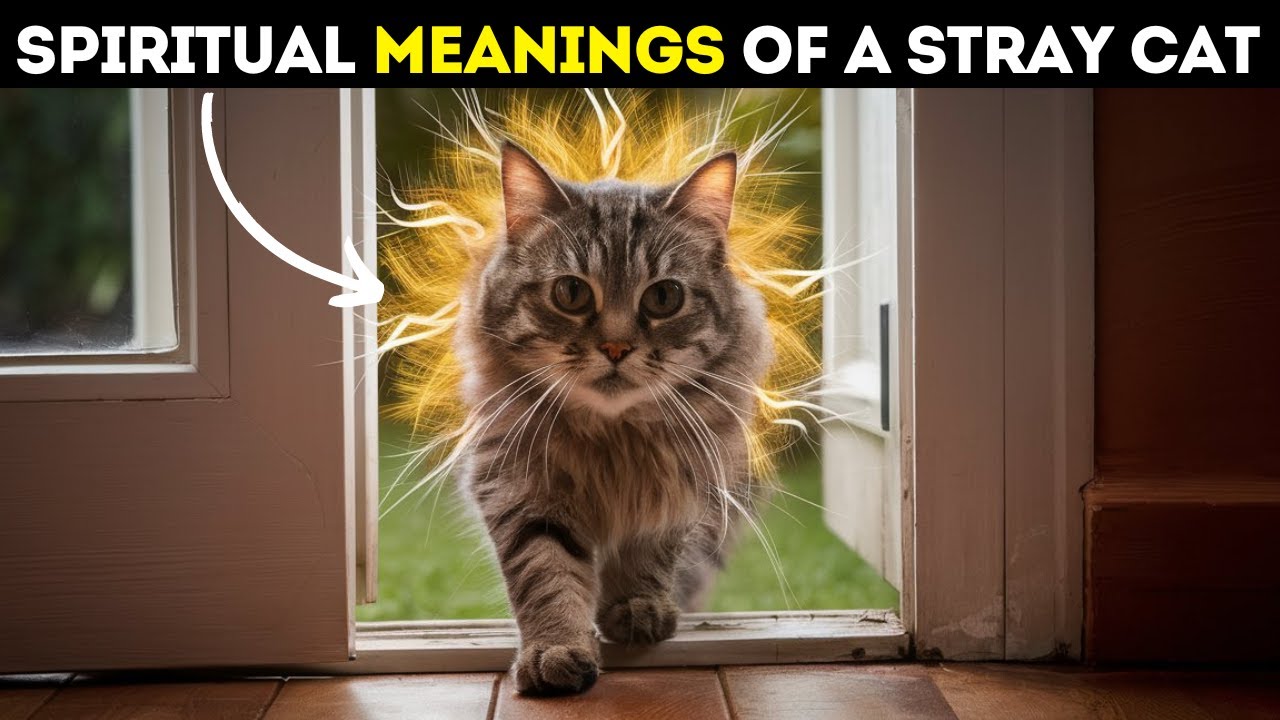 Why Stray Cats Visits Your House ? The Hidden Spiritual Messages