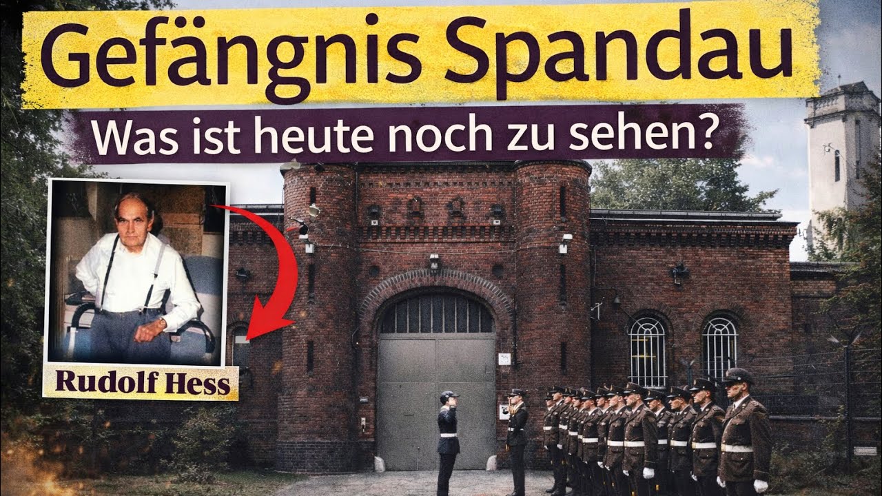 Kriegsverbrechergefängnis Spandau - Was ist heute noch zu sehen ?