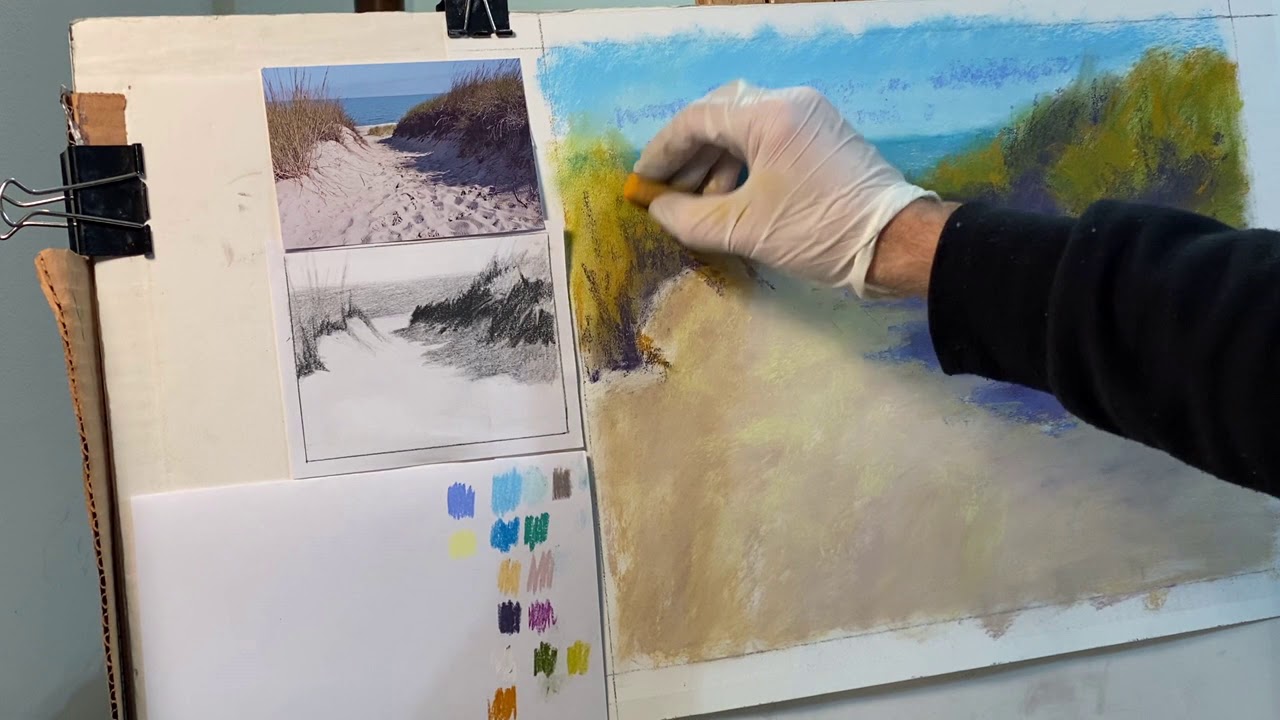 Pastel Demo by Gonzalo Ruiz Navarro: Dunes