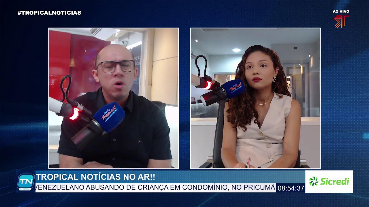 Tropical Notícias – 1ª Edição de 03 de Março de 2026