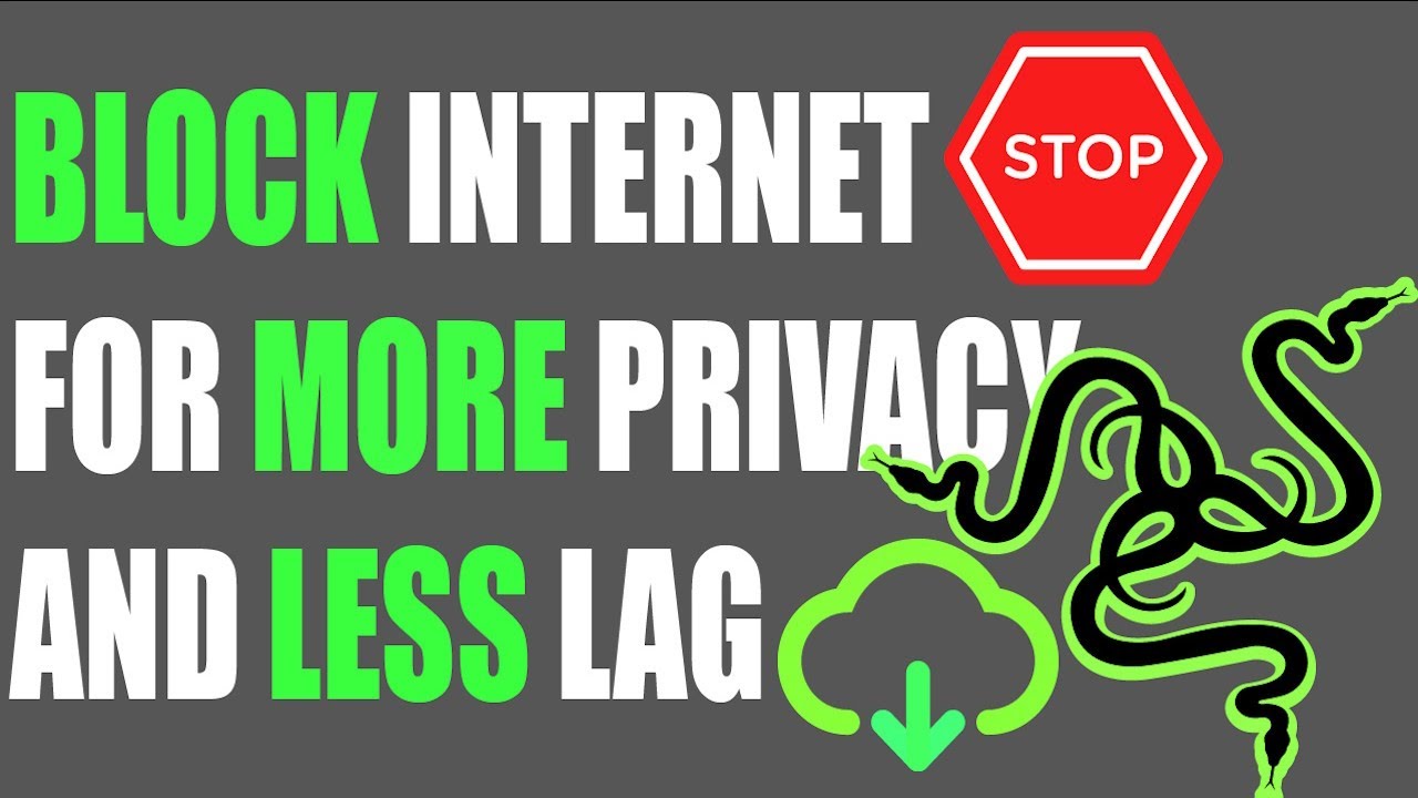 Disable Razer Synapse Software Internet Usage In Background