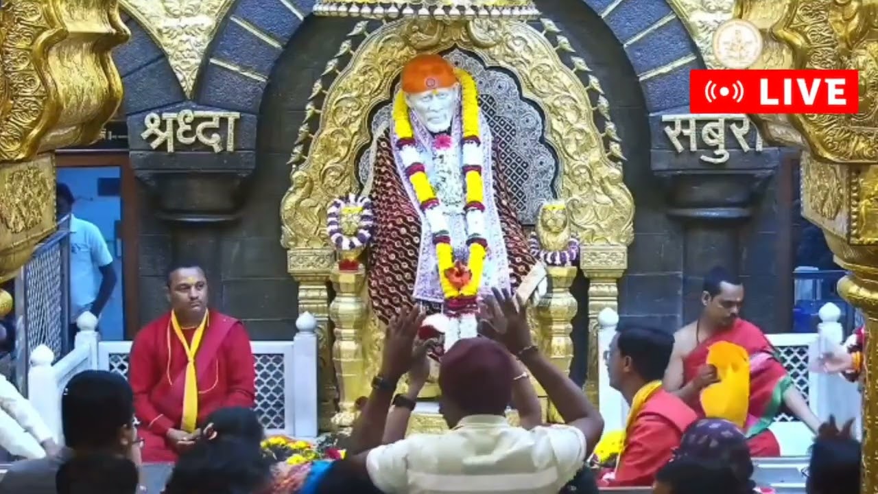 Sai Baba prata Live Darshan ll SHRIDI ll SAIRAM ll 26 Fab 2026 