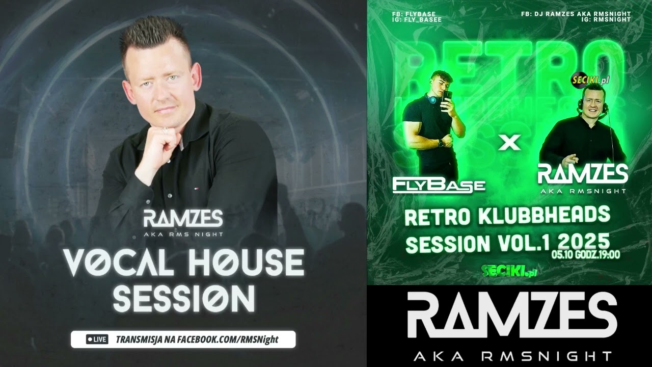 Dj Ramzes aka RMSNight / Flybase / Retro Klubbheads Session vol 1 [05 10 2025] - seciki.pl