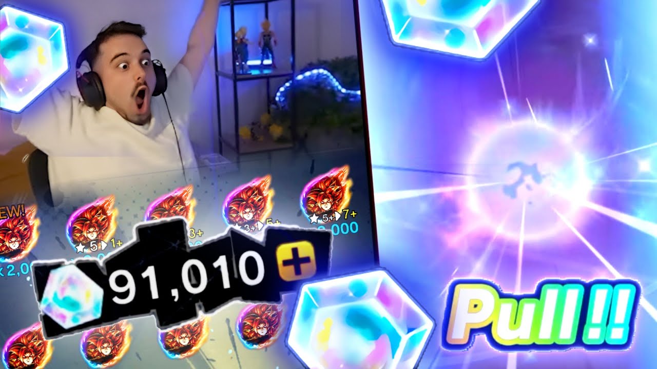 💎💎91 000 CC INVOCATIONS AVEC @Chiretream !! DES ULTRAS PARTOUT ! [DB LEGENDS]