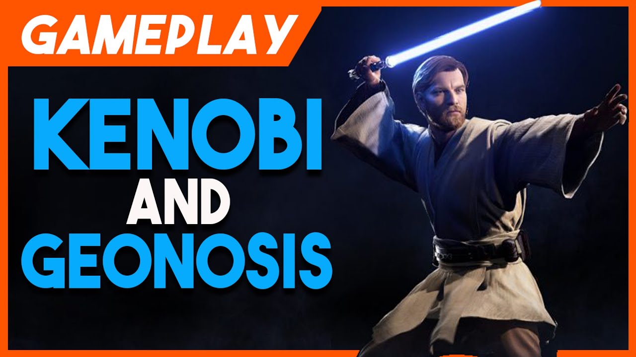 Star Wars Battlefront II - Battle of Geonosis and Obi-Wan Kenobi Gameplay