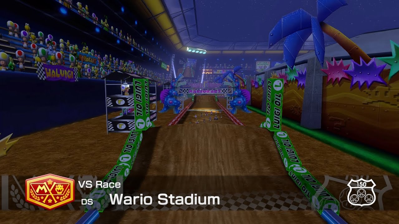 GP WALUIGI STADIUM | Mario Kart 8 Deluxe CUSTOM TRACK