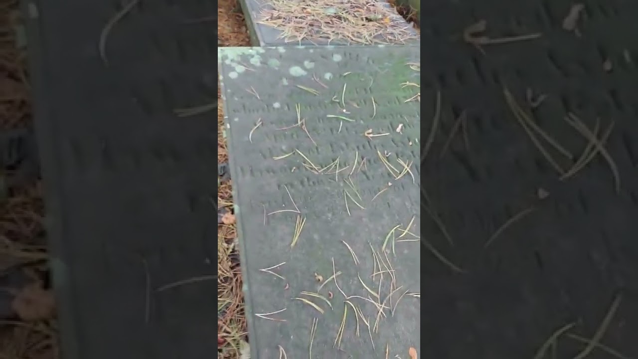 Haworth graveyard and Bronte parsonage in Yorkshire.