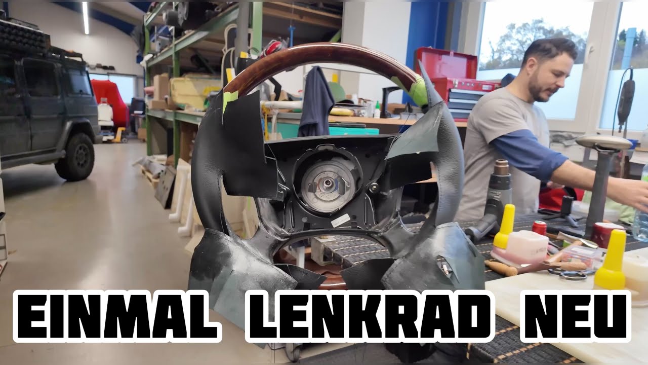 Neues Lenkradleder für die G-Klasse