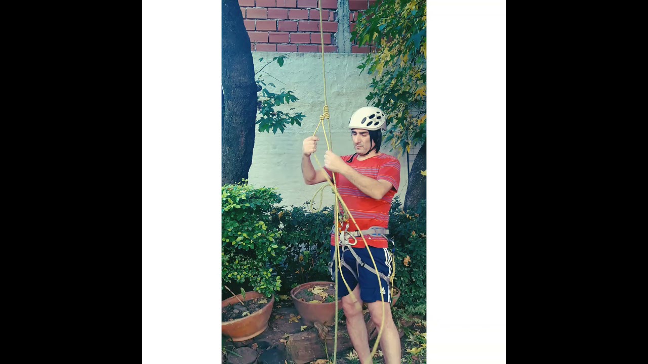 ❌ Técnica de escalada, rescate al primero de cordada