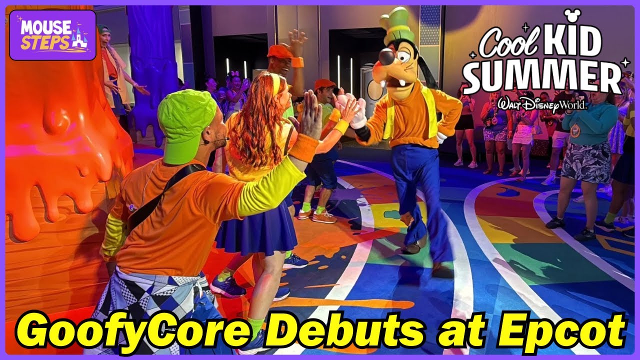 GoofyCore Debuts at Epcot for Cool Kids Summer - Walt Disney World 2025
