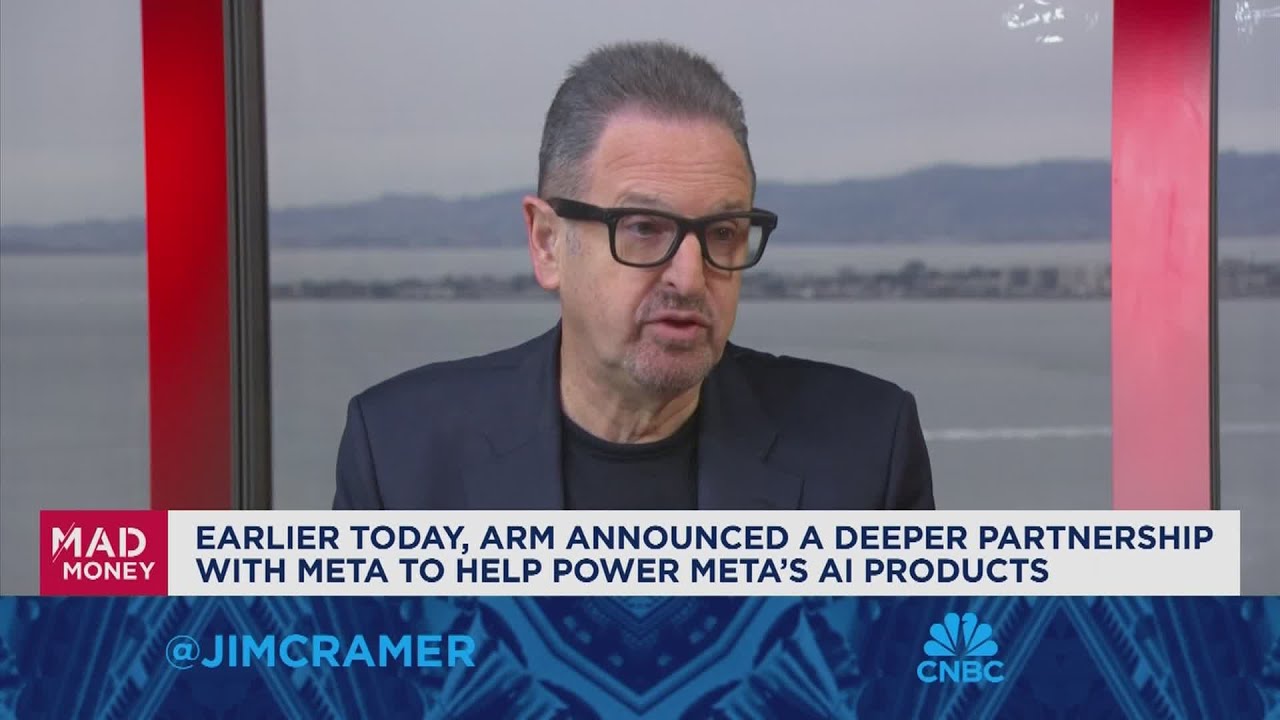 Arm CEO Rene Haas on new partnership with Meta: AI in Meta hardware is Arm-based