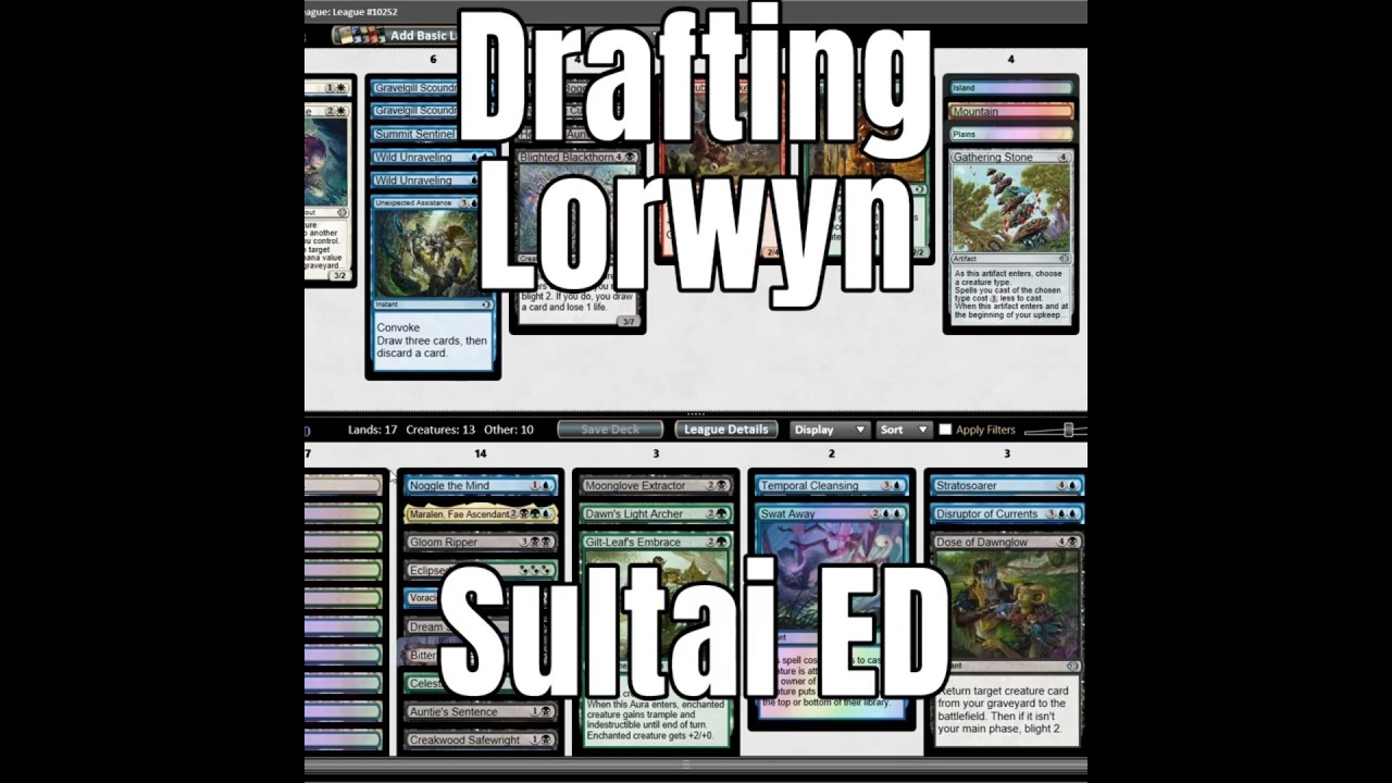 Quick Guide to Lorwyn Draft Sultai Edition 