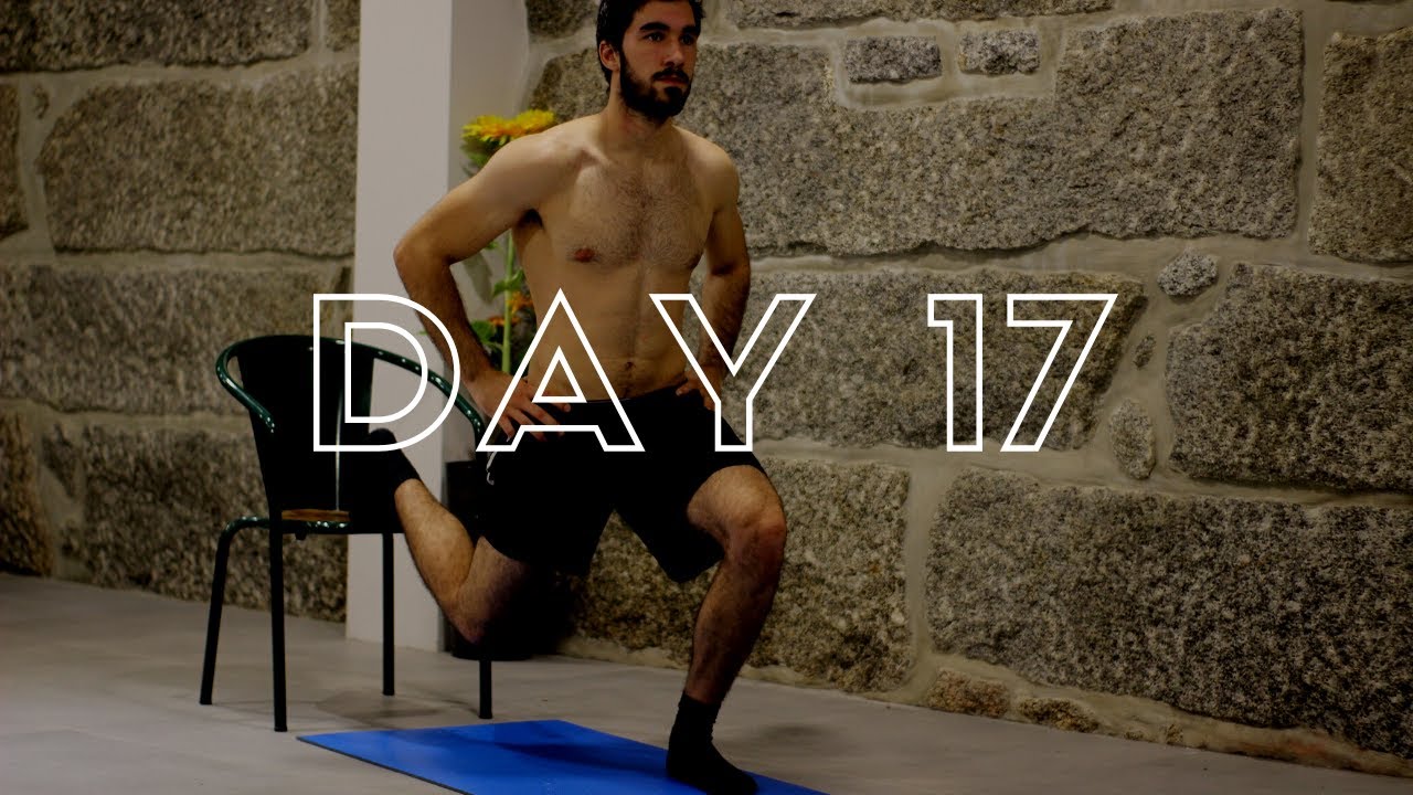 AT HOME Legs Workout Routine   No equipment - Day 17