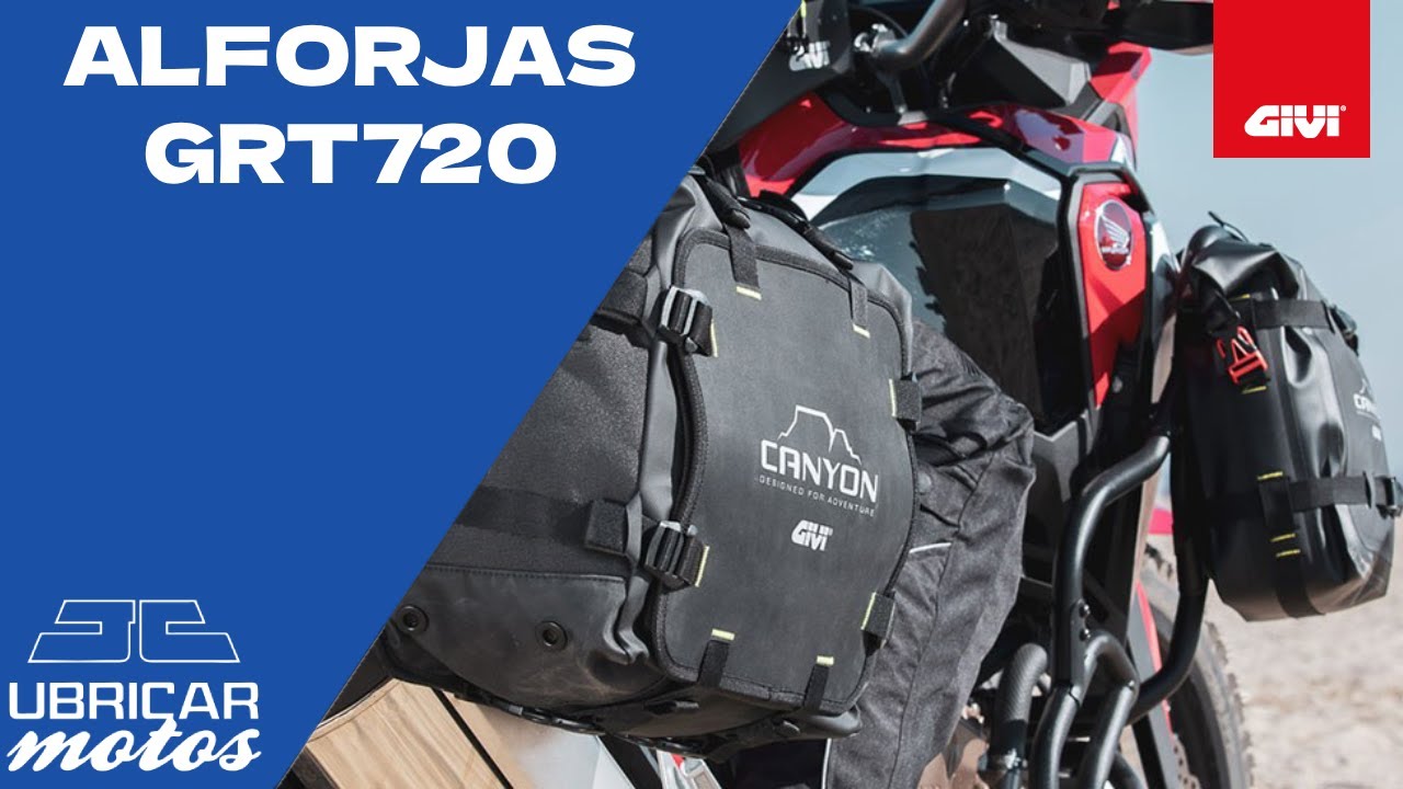 Alforjas moto GIVI GRT720 Canyon | ¡Listas para todo!