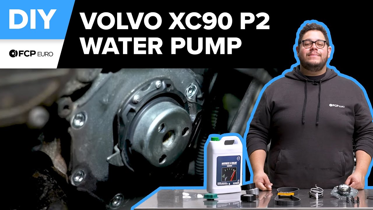 Volvo XC90 Water Pump & Drive Belt System Replacement DIY (2007-2014 Volvo P2 XC90 3.2 SI6)