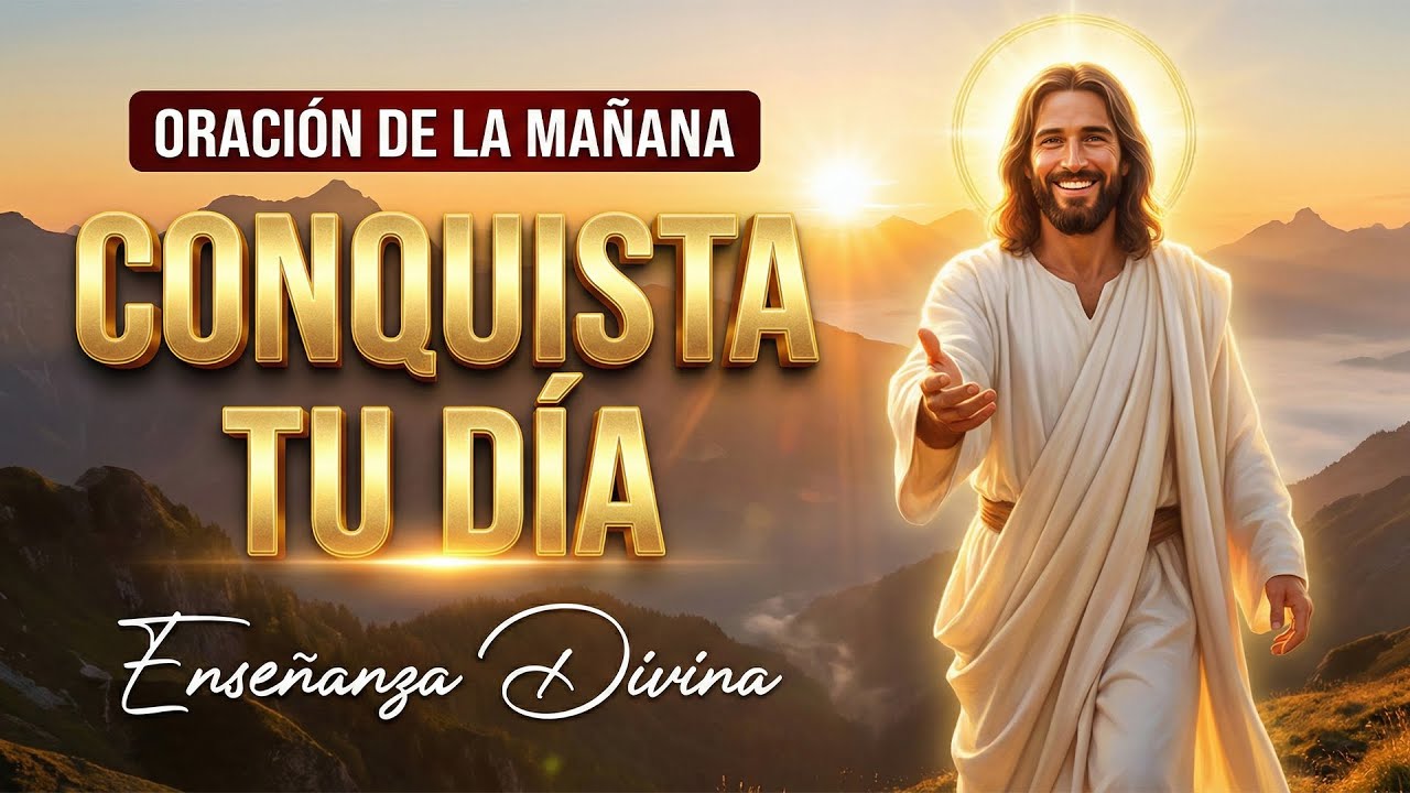 ORACIÓN DE LA MAÑANA - conquista tu día con la mano de Dios