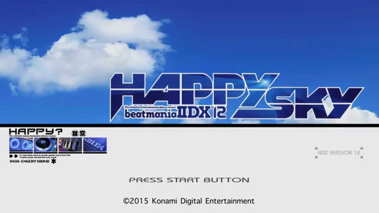Beatmania IIDX Happy Sky Intro HD 1080p Recreation