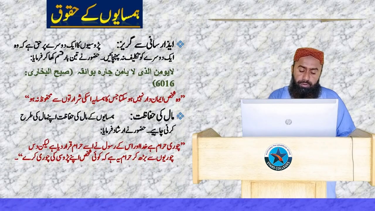 Chap #2, Lec #21 | Hamsaiyon k Huqooq | 1st Year Islamic Study