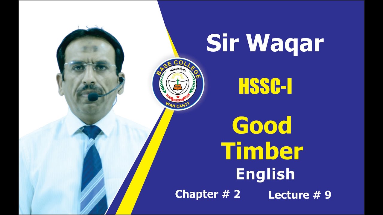 Good Timber Part 1