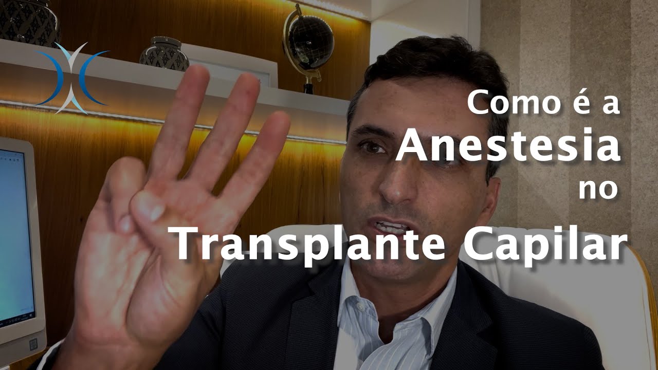 Como é a anestesia no Transplante Capilar? [Dr Diogo Coimbra]