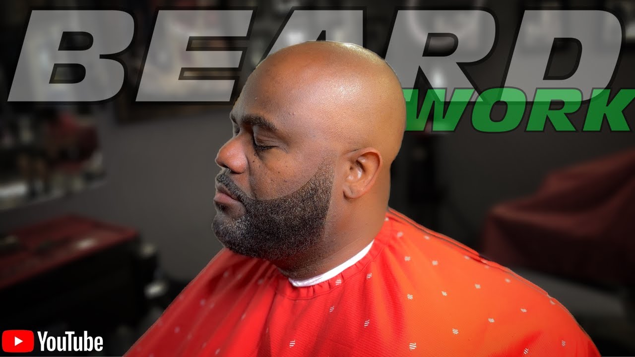 BEARD TRIM BARBER TUTORIAL w/ Tomb 45 Products