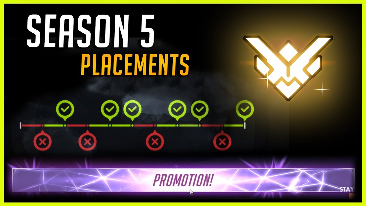 SEASON 5 PLACEMENTS to GRANDMASTER | Overwatch Season 5 Adventures Ep. 1