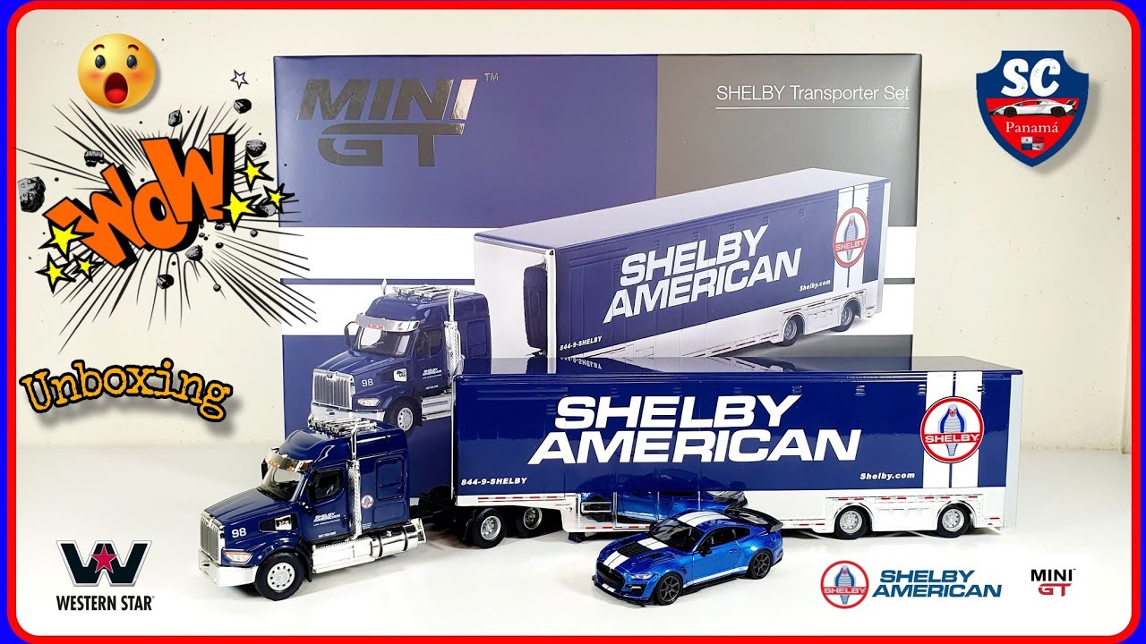 Unboxing Increíble Western Tranporter Set MiniGT 1/64 #minigt #diecast #viral