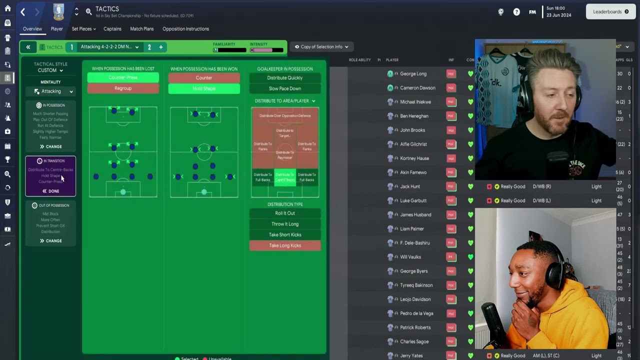 Creating a tactic from scratch in FM23! [4222] | The FM Show Tactics Garage