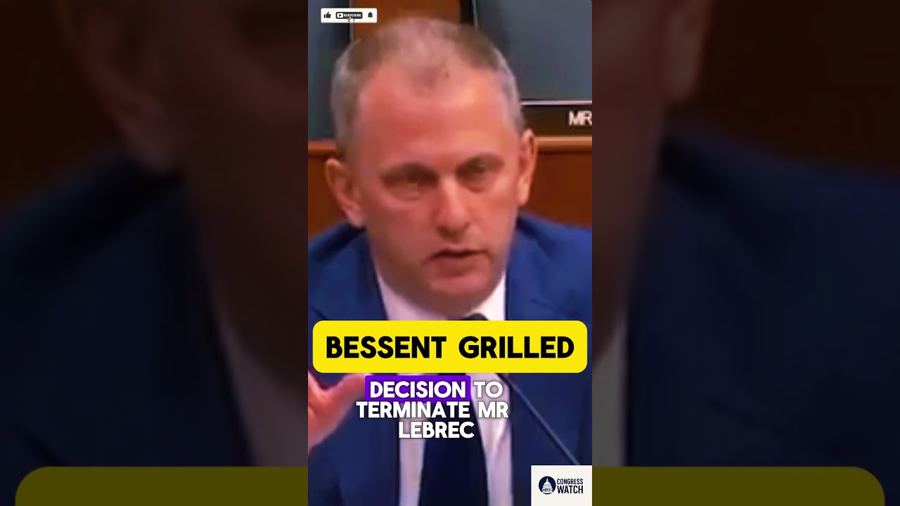 Bessent Pressed Over Treasury Payment System Access.