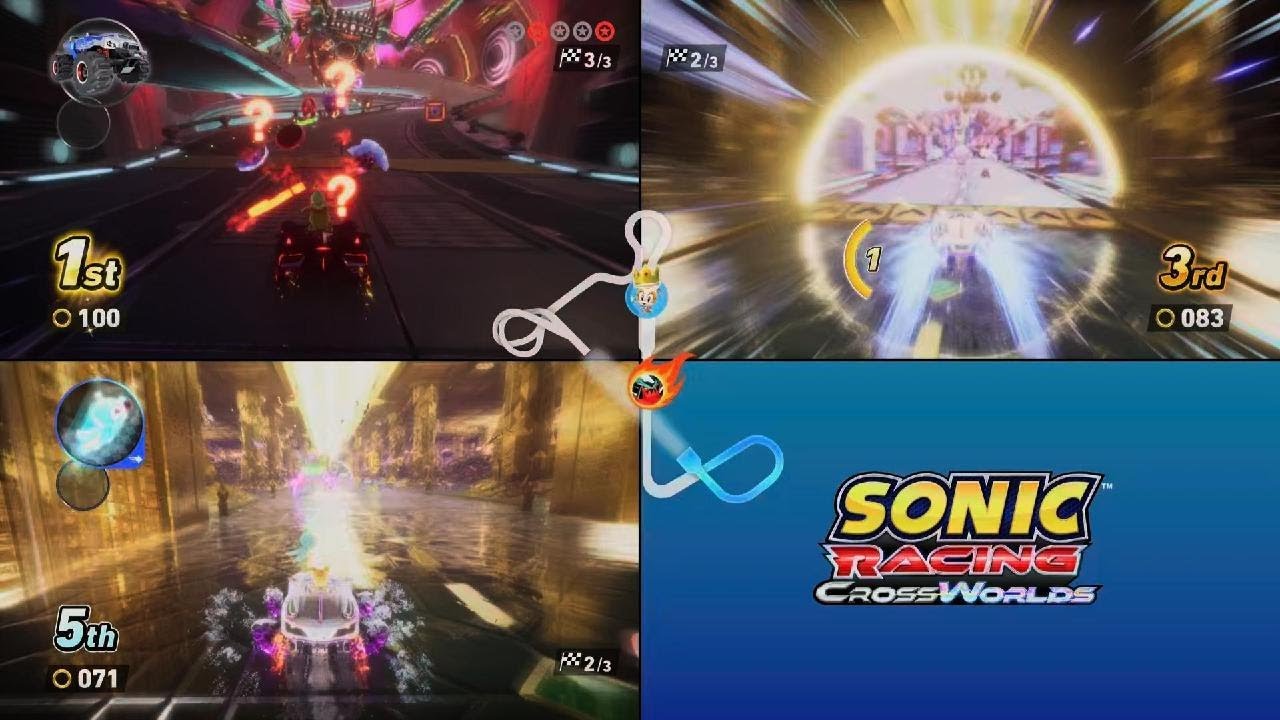 Sonic Racing: CrossWorlds Grand Prix Game Video 14.