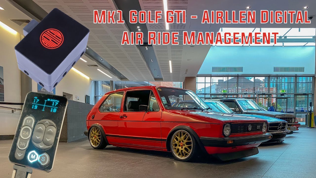 Система управления цифровой пневмоподвеской Airllen 5G - восстановление двигателя Golf GTI 1.8 20...