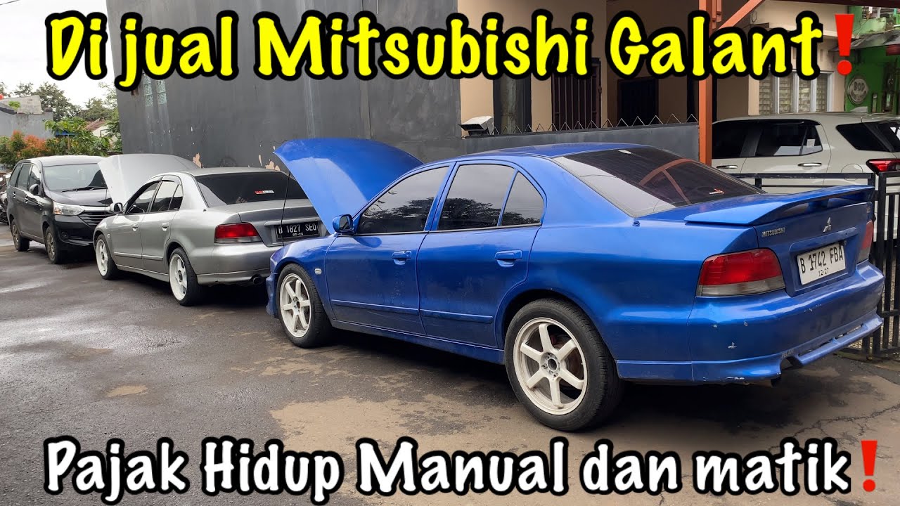 Di jual Mitsubishi Galant st matik dan manual pajak hidup